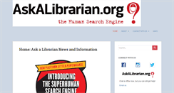 Desktop Screenshot of info.askalibrarian.org